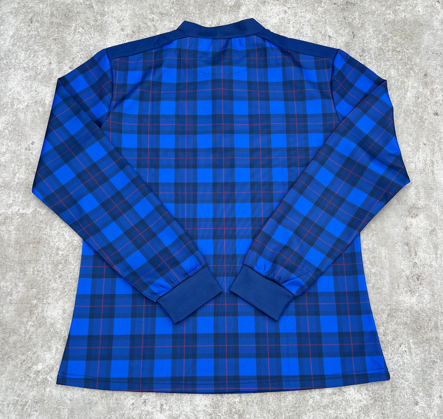 The Ready Tartan Quarter Zip