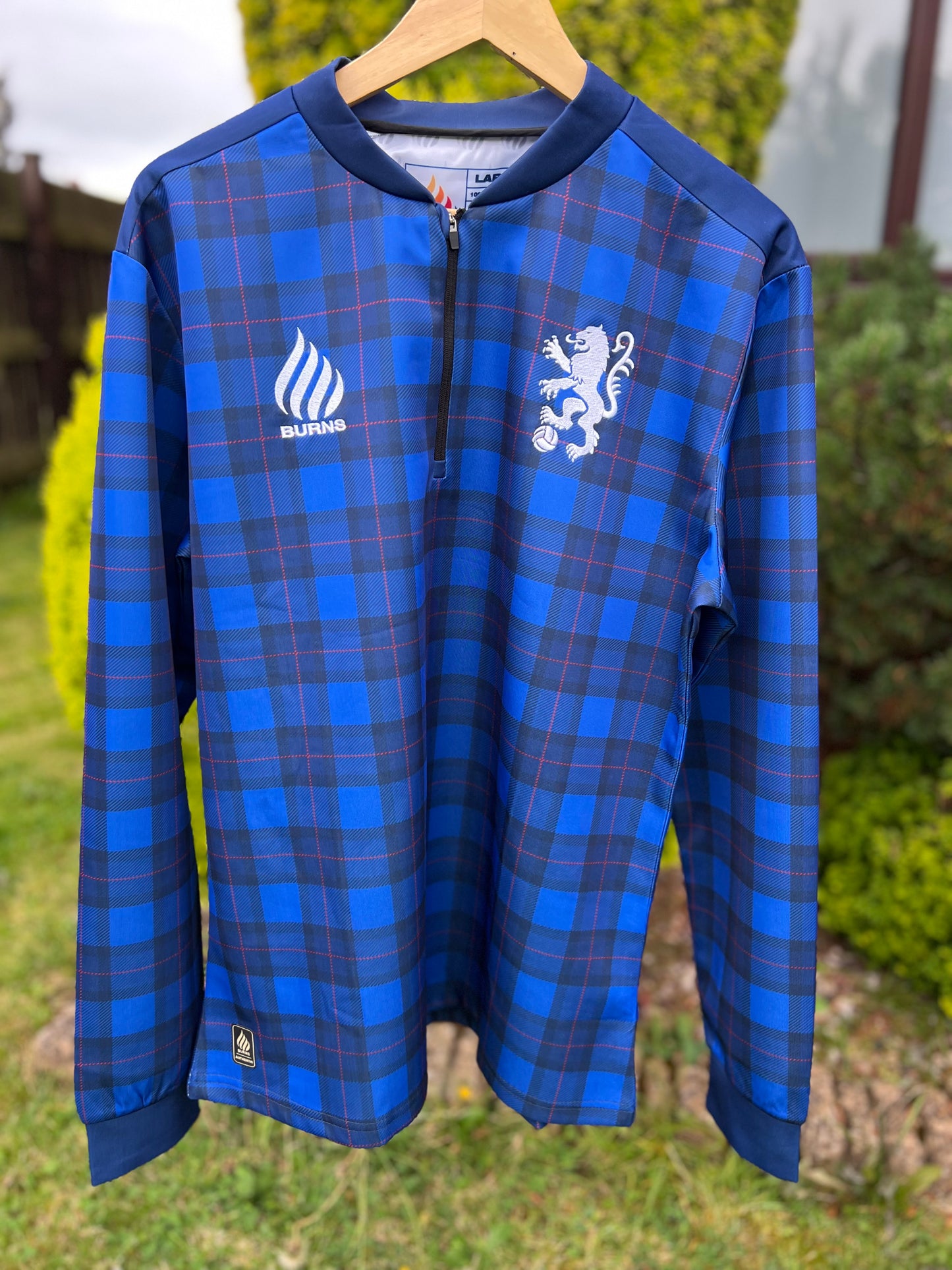 The Ready Tartan Quarter Zip