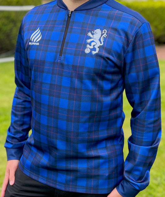 The Ready Tartan Quarter Zip